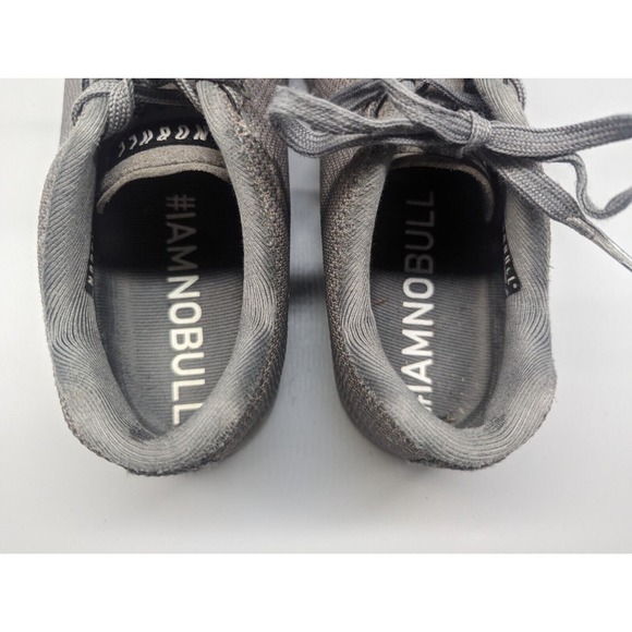 NoBull Shoes Athletic Trainers Gray On Gray Women's Size 8.5 Men's Size 7 - Picture 10 of 11